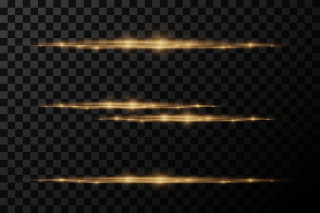 Efecto de deslumbramiento horizontal Hazes láser Hazes horizontales de luz