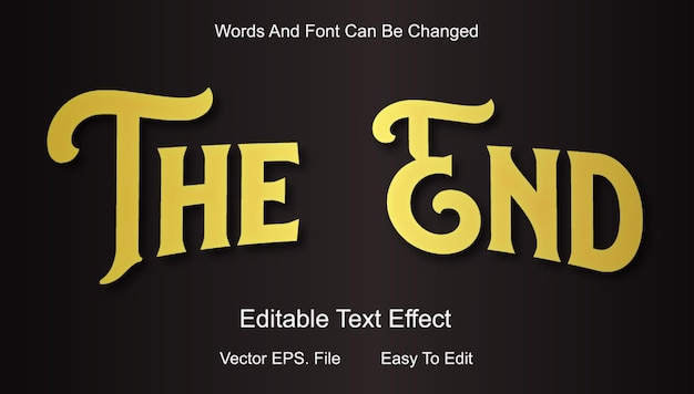 efecto editable de texto 3d