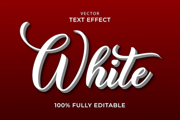 Efecto de estilo de fuente de texto