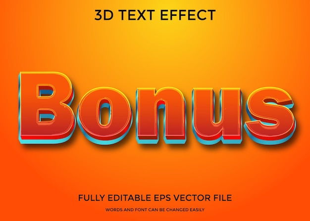 Efecto de estilo de texto 3d adicional