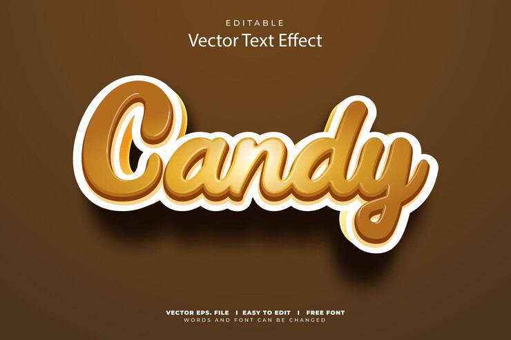 Vector efecto de estilo de texto de amor vector libre