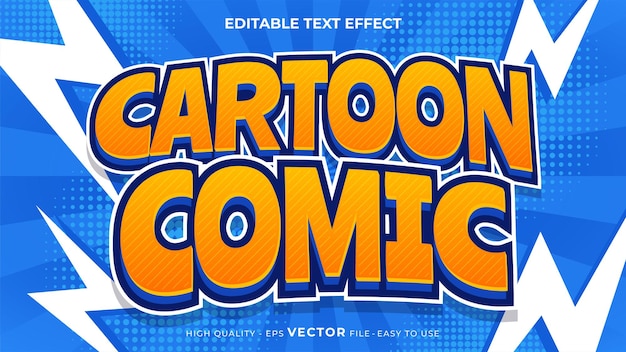Efecto de estilo de texto editable para la consola de videojuegos