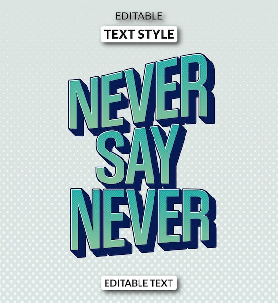 Efecto de estilo de texto editable, efecto de estilo de texto creativo