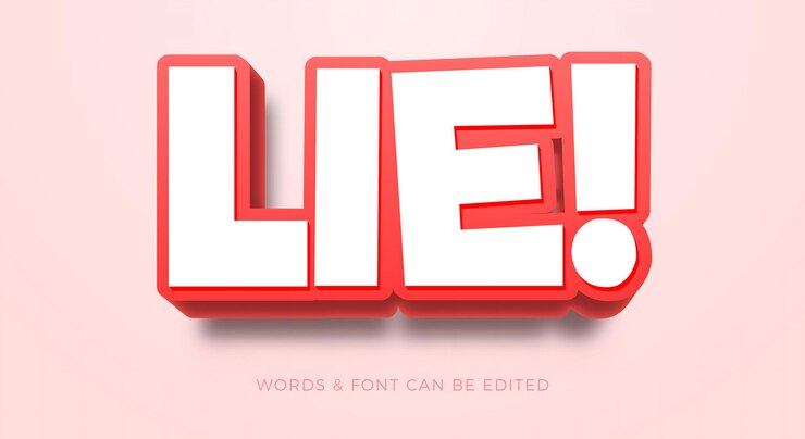 Efecto de estilo de texto editable Efecto de texto falso