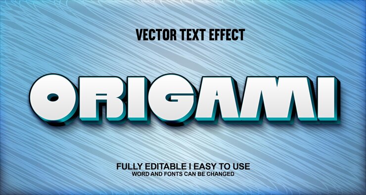 Vector efecto de estilo de texto editable tema de estilo de mensaje de domingo