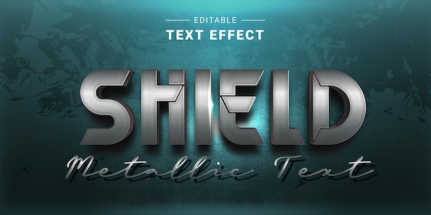 Efecto de estilo de texto editable Tema de estilo de texto tecno Estilo de texto de tecnología cibernética