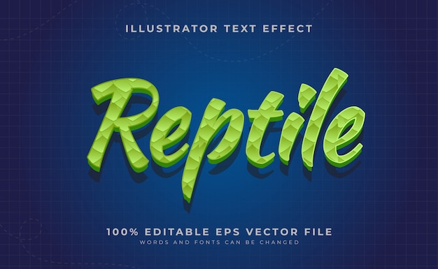 Efecto de estilo de texto editable