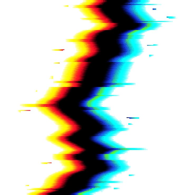 Vector efecto de falla digital en la computadora o pantalla de tv