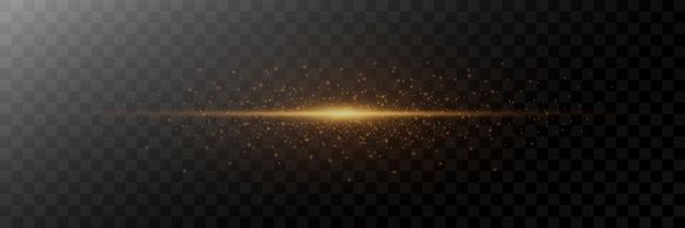 Efecto de haz láser de neón de línea de destello brillante