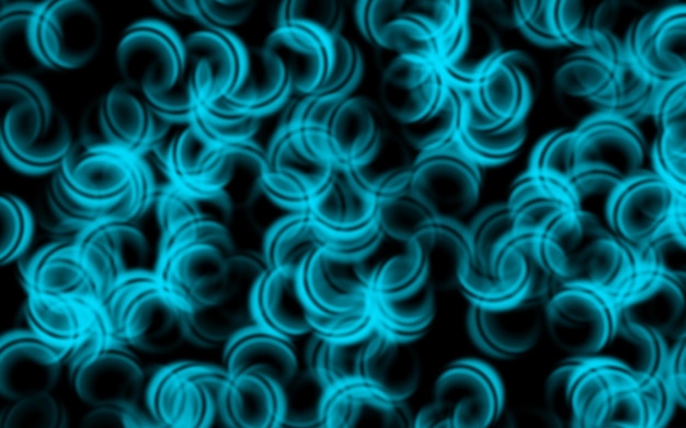 Vector efecto de iluminación de fondo abstracto bokeh