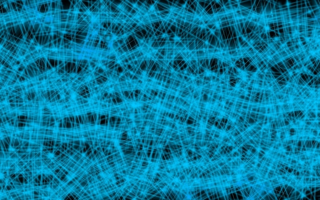 Efecto de iluminación de fondo bokeh abstracto azul cielo