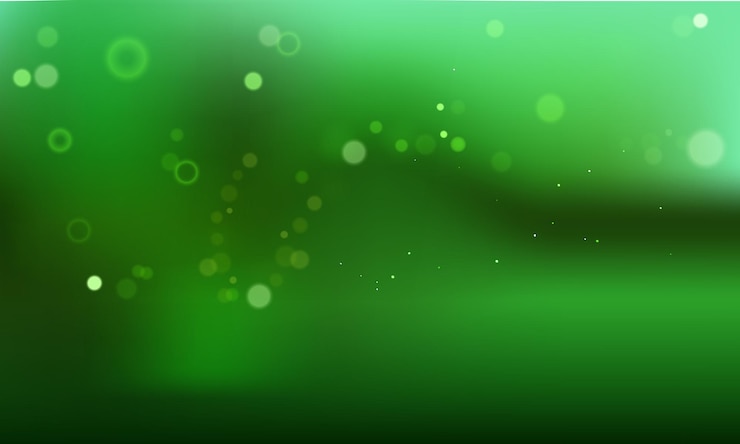 Vector efecto de luces bokeh vectorial en un fondo oscuro