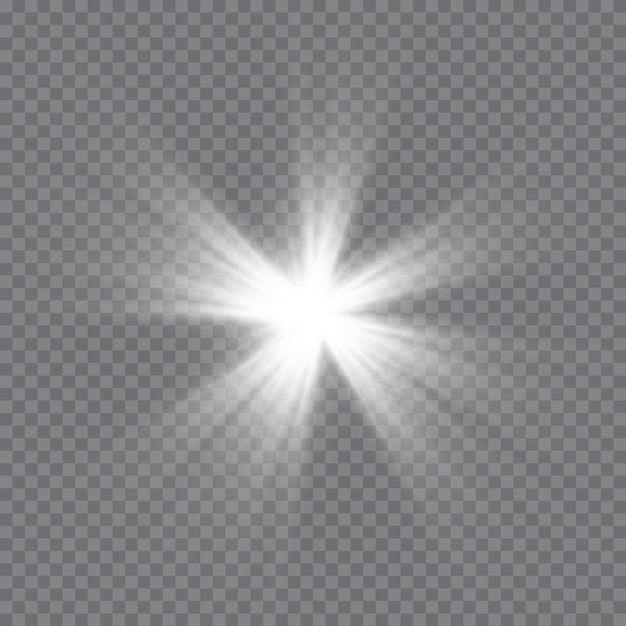 Efecto de luz brillante. Concepto de flash brillante.