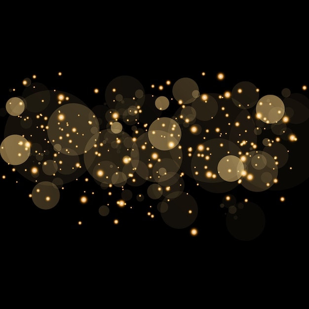 Efecto de luz brillante. ilustración. Concepto flash de Navidad.