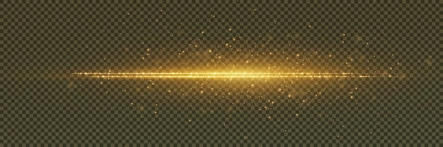 Efecto de luz brillante Una llamarada brillante Una explosión de una línea Un destello de luz La magia de las chispas y los rayos
