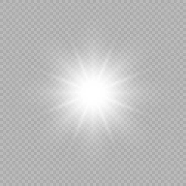 Efecto de luz de destellos de lente