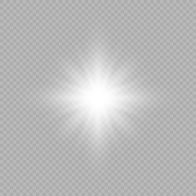 Efecto de luz de destellos de lente