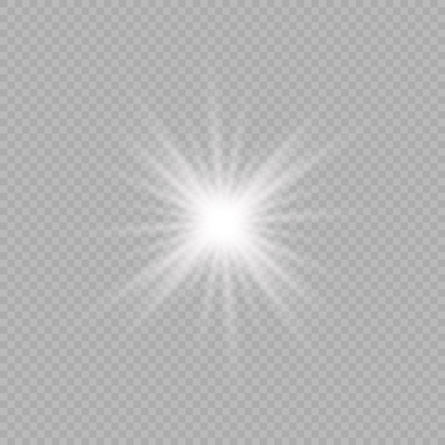 Efecto de luz de destellos de lente