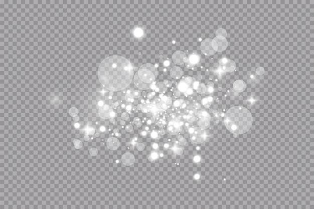 Efecto de luz especial artístico resplandor.