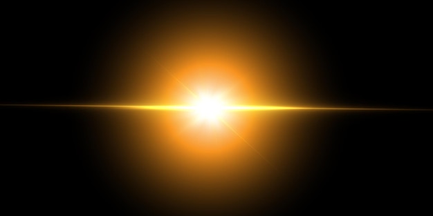 Efecto de luz futurista