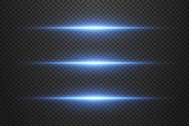 Efecto de luz de línea de luz de velocidad de neón mágico