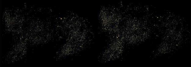 Efecto de luz de lujo plantilla de brillo dorado brillante