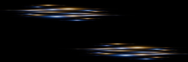 Efecto de luz de movimiento Efecto de velocidad