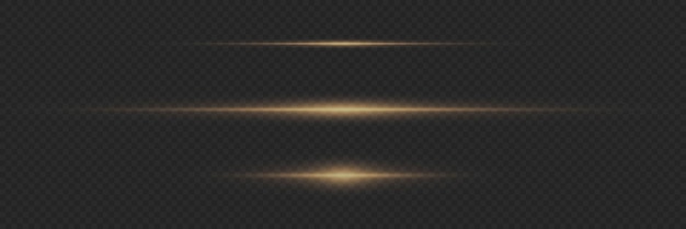 Efecto de luz de movimiento Velocidad de la línea de luz y efecto de llamarada