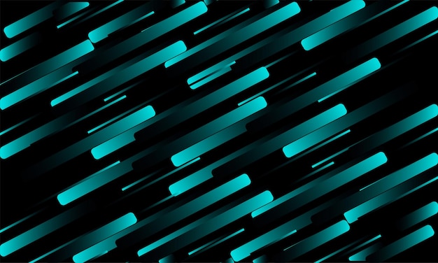 Efecto de luz de neón en cristal Diseño de fondo vectorial abstracto