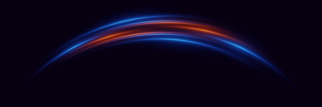 Efecto de luz de los rayos de alta velocidad Energía de luz Tecnología de movimiento de luz
