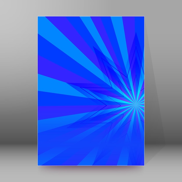 Efecto de luz de resplandor de elemento de diseño de fondo de página de portada43