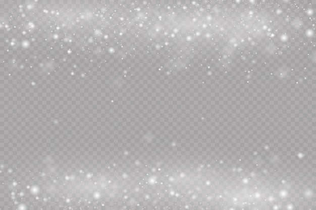 Efecto de luz resplandor Ilustración vectorial Polvo de destello de Navidad