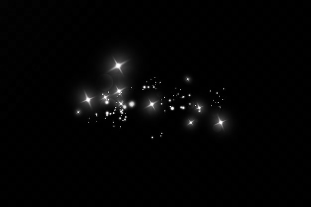 Efecto de luz resplandor.