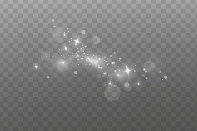 Efecto de luz resplandor.