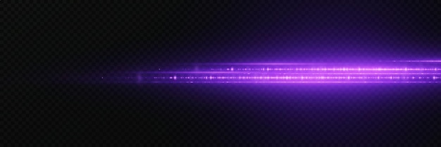 El efecto mágico de las líneas brillantes la velocidad de los rayos de neón