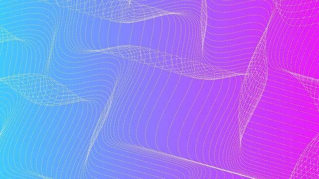 efecto de medio tono y objetos 3D