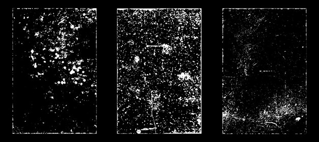 Efecto de papel desgastado Grunge Estampillas de textura de superposición con papel viejo