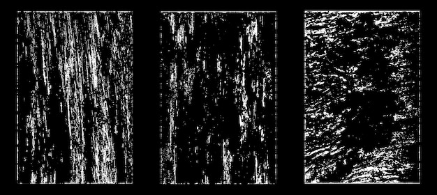 Efecto de papel desgastado Grunge Estampillas de textura de superposición con papel viejo