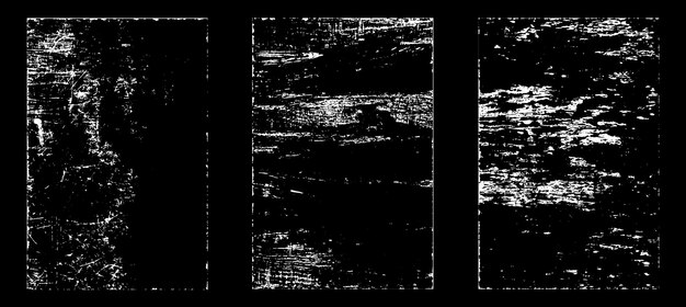 Efecto de papel desgastado Grunge Estampillas de textura de superposición con papel viejo