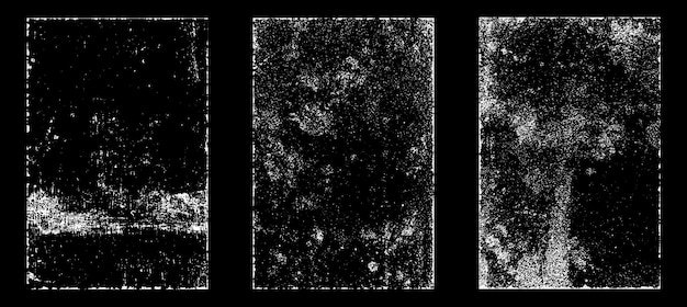 Efecto de papel desgastado Grunge Timbres de textura de superposición con papel viejo Timbre de angustia polvo de superficie de grano