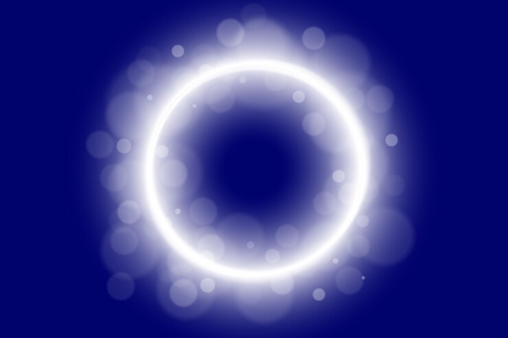 Vector efecto de prisma de luz del arco iris