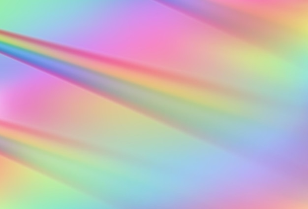 Efecto realista de la lente de la llamarada del prisma del arco iris Ilustración vectorial de la superposición de la textura de la refracción de la luz para fotos y maquetas