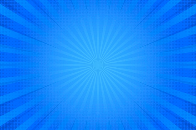 Efecto de semitono sobre fondo azul