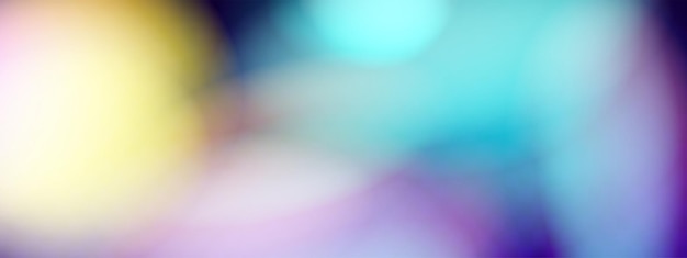 Efecto de superposición de refracción borrosa del arco iris Efecto de prisma de la lente de luz