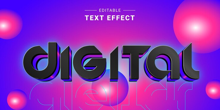 Vector el efecto de texto 3d es un efecto de texto increíble que hará que sus diseños sean más atractivos. fácil de usar, simplemente cambie el texto en su tienda de estilos gráficos vectoriales de illustrator.
