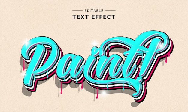 El efecto de texto 3d es un efecto de texto increíble que hará que sus diseños sean más atractivos. fácil de usar, simplemente cambie el texto en su tienda de estilos gráficos vectoriales de illustrator.