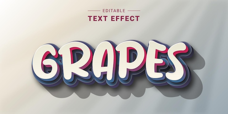 Vector el efecto de texto 3d es un efecto de texto increíble que hará que sus diseños sean más atractivos. fácil de usar, simplemente cambie el texto en su tienda de estilos gráficos vectoriales de illustrator.