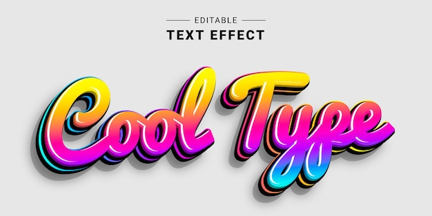 Vector el efecto de texto 3d es un efecto de texto increíble que hará que tus diseños sean más atractivos. fácil de usar, simplemente cambie el texto en su ilustrador. tienda de estilos gráficos vectoriales