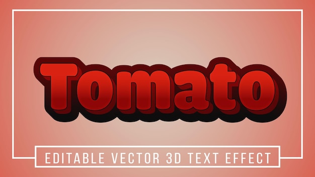 Efecto de texto 3d de letras modernas editables