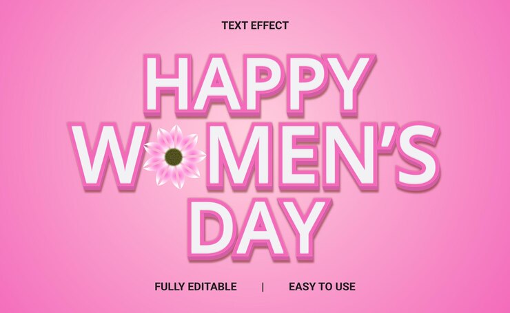 Vector efecto de texto 3d totalmente editable